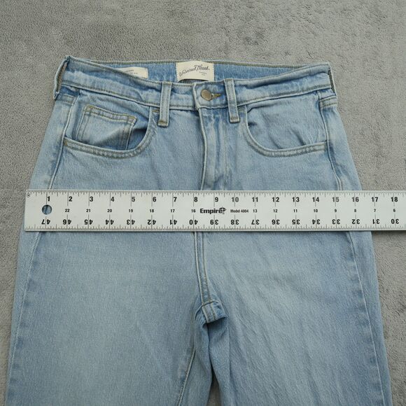 Universal Thread Jeans Women's Size 4S Blue High-Rise Flare Denim 30.5" Inseam - Picture 7 of 16
